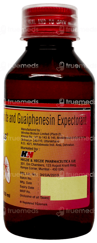 Hhlinctus Ls Syrup 100Ml
